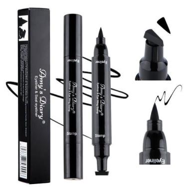 Imagem de Delineador De Olhos Dupla Ponta Lápis e Selo À Prova D'água - SMACTUDO