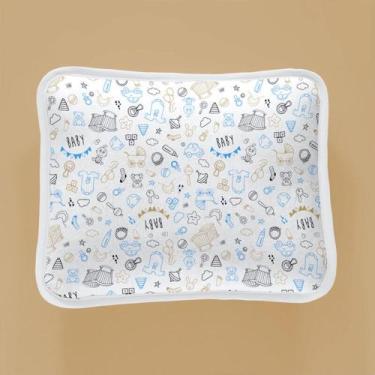 Imagem de Jogo Lençol Berço Americano Malha 2 Peças 100% Algodão - Dugu, Baby Az