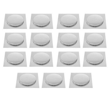 Imagem de Ralo Inteligente Pop Up Click 15x15 Aço Inox 15 Un. Banheiro - Ab.Midi