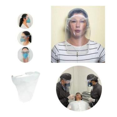 Imagem de Máscara De Proteção Facial Com Elástico 3501 Face Shield Uni - Delo