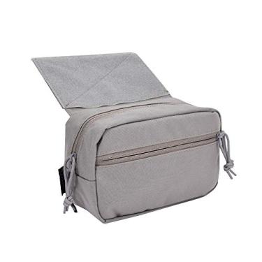 Imagem de FARMSOLDIER Bolsa tática de despejo, JPC CPC AVS bolsa colete com gancho e laço, bolsa tática de ferramentas para airsoft caça escaramuça esportes ao ar livre folhagem