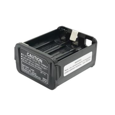 Imagem de DBEIXIWEI 6 suportes de bateria AA, capa de bateria para Kenwood Radio TH-28 TH-48 TH-78HT Walkie-Talkie