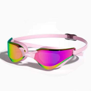 Imagem de Óculos de Natação Gold Sports Snake Pro Performance 5.0, Único, Branco