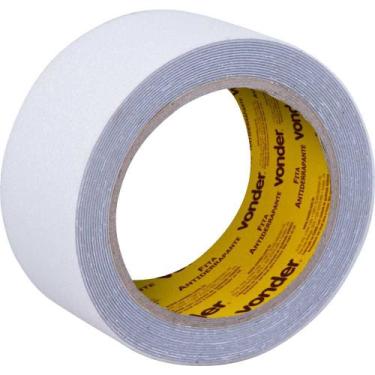 Imagem de Fita antiderrapante para áreas úmidas, 50 mm x 15 m, transparente, VON