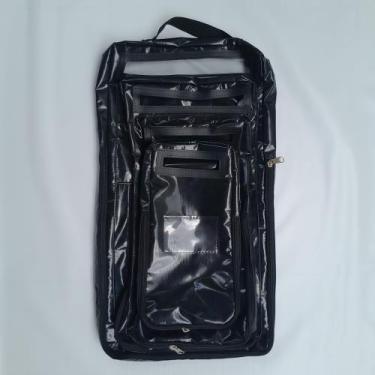 Imagem de Porta Sacola Puxa Saco Bolsa 4 Tamanhos Lona A Prova D'agua - HR Bolsa