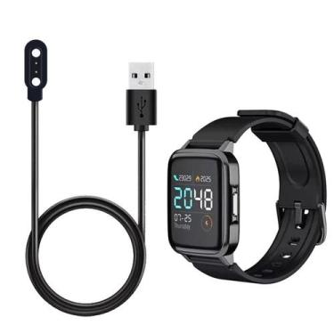 Imagem de Cabo Carregador Usb Extra Para Haylou Ls01 / Ls02 - TECH KING, Preto