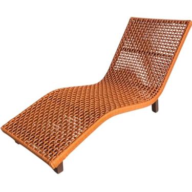 Imagem de Espreguiçadeira em Alumínio com Corda Náutica – Design Ergonômico para Piscina, Jardim ou Varanda Gourmet