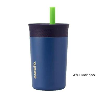 Imagem de Copo Owala Tumbler Infantil Stainless Steel Térmica 355 ML