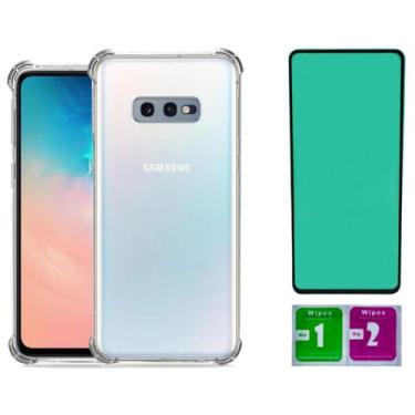 Imagem de Capa Anti Impacto Para Galaxy S10e + Pelicula Ceramica - Mustangshop