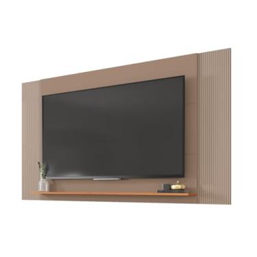 Imagem de Neloja Painel Para Tv Até 65 Polegadas Suspenso Extensível Ajustável De 136/150 / 180 Cm Premium Para Quarto E Sala De Estar Design Moderno Luxo Com Prateleira Decorativo Funcional (Sued)