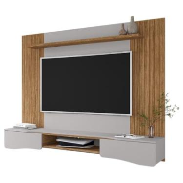 Imagem de Painel Tv 65 Pol Búzios 2 Portas Cinamomo Off White Bechara