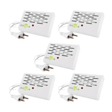 Imagem de Kit c/ 05 Aparelho Anti Mofo Elétrico Eletrônico 110v Ácaro Fungos Bolor Legon Bye Mofo AM01-110v