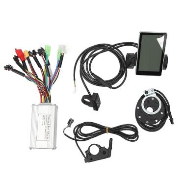 Imagem de Bicicleta elétrica Lithium Conversion Kit Advanced 17A Controlador LCD M5 Display Power Assist Sensor Thumb Throttle para DIY Bicicleta Elétrica Scooter Elétrica Bicicleta
