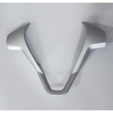 Imagem de Aplique Volante Ford Titanium Prata - FF volantes