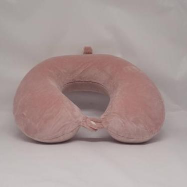 Imagem de Almofada de Pescoço para Viagem Toque Aveludado Macio - Yaay, Rosa