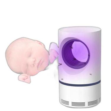 Imagem de Mata Mosca Mosquito Repelente Elétrico Com Luz Led Uv - Eletronico