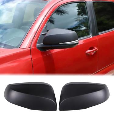 Imagem de Aunginsy Capa De Espelho Retrovisor Compatível Com Toyota Tacoma Trd Off Road/Trd Pro/Trd Sport/Limited/Trail Special Edition 2016-2023, Acabamento Em Moldura Abs, Acessórios Externos (Com Seta)