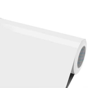 Imagem de Adesivo Carro Geladeira Fogão Móveis Armário Box - Branco 1m - Jhow Ad
