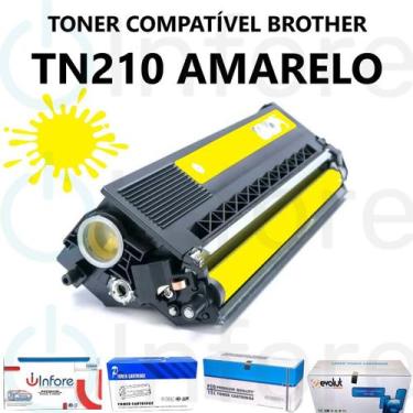 Imagem de Toner Compatível C/ HL3040CN MFC9010CN MFC9320CW  Tn210 Tn-210 Y Amare