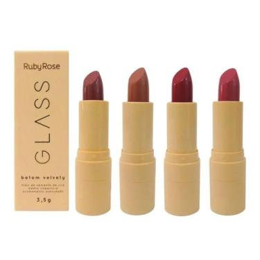 Imagem de Batom Bala Velvety 3,5G Glass - Ruby Rose, BG02