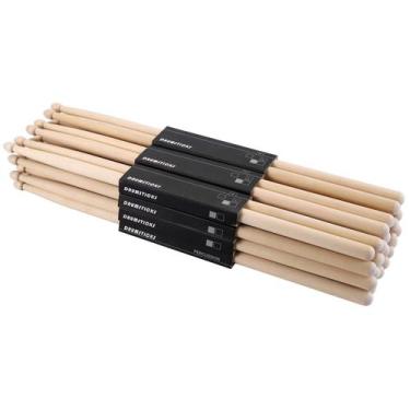 Imagem de Baquetas Suwimut 7A Classic Maple Wood Tip, 12 pares