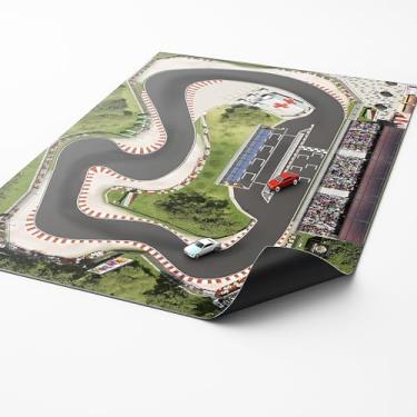 Imagem de Pista Para Carrinhos Miniatura Corrida Automóveis 200x100cm