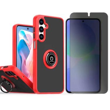 Imagem de Capa Anel Para Samsung Galaxy A36 + Pelicula Privacidade - GR Global R