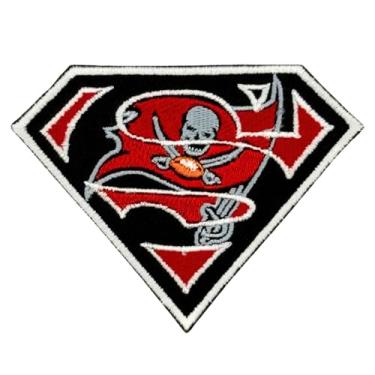 Imagem de Siam Accs Rugby Fans Super Tampa Bay Logo Patch Bordado Futebol Americano Ferro em Costurar Remendo Bordado para Roupas Mochilas Jeans Motocicleta Costurar Jaquetas Personalizadas Chapéus Bolsas