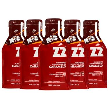 Imagem de Energy Gel Z2 | Z2+ | Edição Especial | Suplemento Alimentar de Carboidratos em Gel Líquido para Atletas de Alto Rendimento - Linha Gameday/LOAD UP - Box 05 Sachês 40g Cada (Box - 05 Saches | 25 Carb, Caramelo MDR)