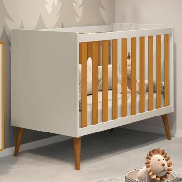 Imagem de Berço Reller Mini Cama Americano Isis 4 Cores. - MoveBrinque, Areia/Sa