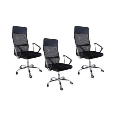 Imagem de Cadeira de Escritório Nagano Tela Mesh Giratória - Oficial Webshop, 3