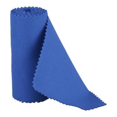 Imagem de QANYEGN Capa de poeira de teclado de piano, capa de teclas de piano, 88 teclas de teclado eletrônico Tapas anti -pó para teclado eletrônico, piano digital (Blue)