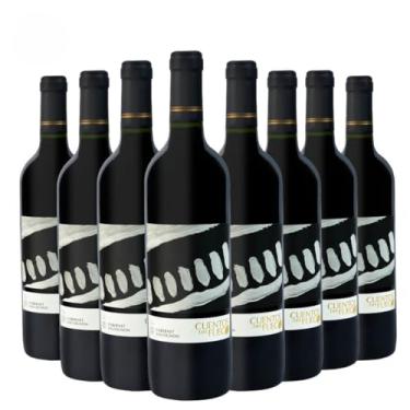 Imagem de Kit com 8 Vinhos Chilenos Tinto Seco Cabernet Sauvignon Cuentos del Fuego