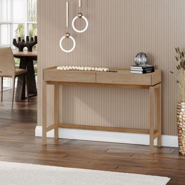 Imagem de Aparador 2 Gavetas em Madeira Maciça Barcelona Tauari