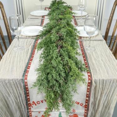 Imagem de Guirlanda de Natal Artgar 1,8 m Pine Cypress Real Touch Green
