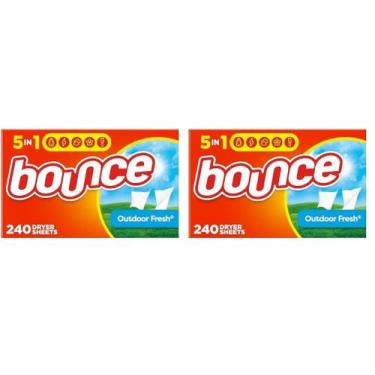 Imagem de Lençóis secadores Bounce Outdoor Fresh 480 unidades (2x240)