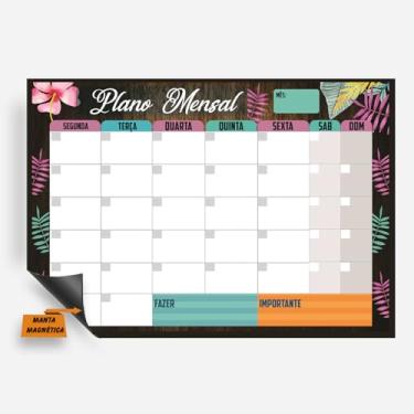 Imagem de Planner Imã de Geladeira - Quadro Lousa Magnética - 20x30cm ou 30x40cm (73, 20x30cm)