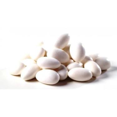 Imagem de Amêndoa Confeitada Branca (Casca Fina) 1kg - Tio Ali