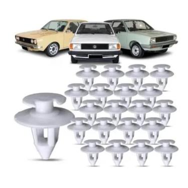 Imagem de Kit 100 Grampo Forro Lateral Porta Gol Voyage Saveiro Passat - NK