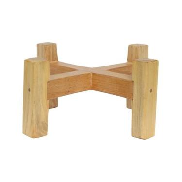 Imagem de Suporte Comedouro Bebedouro 2 Alturas Tigela Alto Cachorro - Ô Bichim