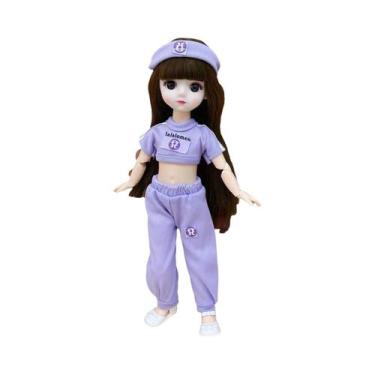 Imagem de Boneca BJD De 12 Polegadas Para Crianças De 4 a 16 Anos, Acessórios Pa