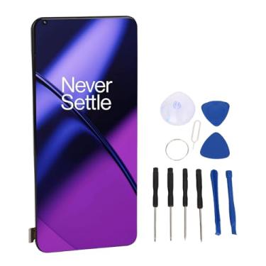 Imagem de Para substituição de tela 11/10 Pro de 6,7 polegadas, digitalizador de tela OLED 3D Touch Screen para PHB110 CPH2449 CPH2447 NE2213 NE2215 NE2217 com kit de ferramentas de reparo