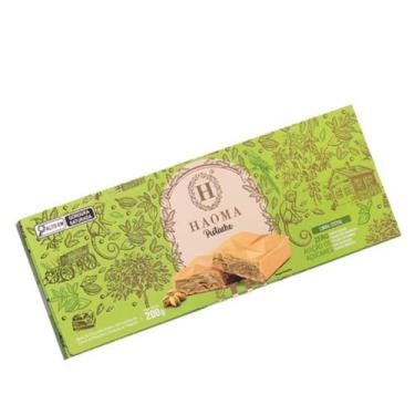 Imagem de Barra de Chocolate Branco com Pistache Haoma 200g Stevia