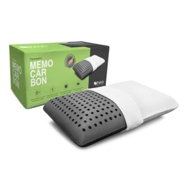 Imagem de Travesseiro Viscoelastico Memocarbon Theva 15 cm, para fronha 50 x 70 