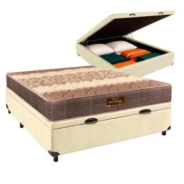 Imagem de Cama Box Bau + Colchão Casal D26 Sankonfort