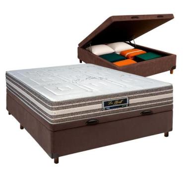 Imagem de Conjunto Cama Box Bau Casal + Colchão Legriff Sankonfort