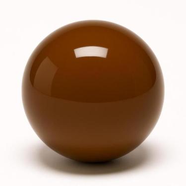 Imagem de Bola de Sinuca Avulsa Lisa Rei dos Tacos 54 mm, Marrom