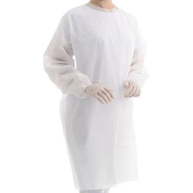 Imagem de Avental TNT Descartável Branco Gramatura 40 - unidade - Anadona