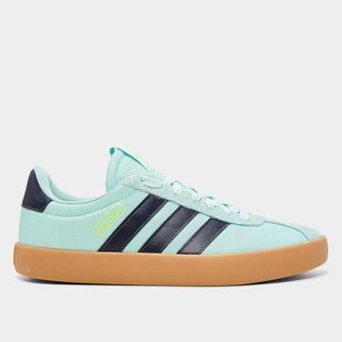 Imagem de Tênis Adidas VL Court 3.0 Feminino, Azul turquesa, 37