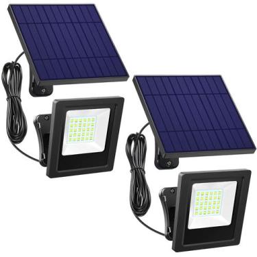 Imagem de Lámparas Solares de Montaje en Pared Awanber 2 Paquetes 30 LED IP65 Im
